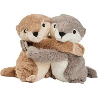 Warmies Körnerkissen Warmies Kuschel-Freunde Otter Braun