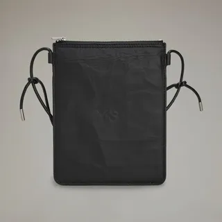 Y-3 Leather Crossbody-Tasche - Black - 1 Größe