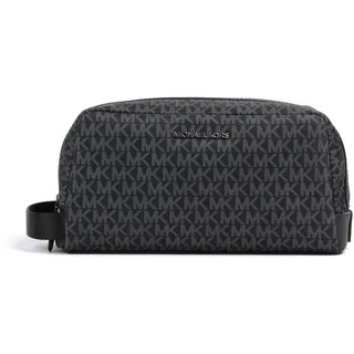Michael Kors Brooklyn Toilettenartikel, Schwarz/MK Signature Nylon