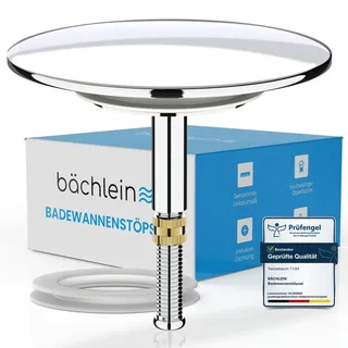 Bächlein Badewannenstöpsel Chrom