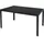 Mojawo Gartentisch 150 x 80 x 72 cm Anthrazit/Schwarz