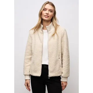STREET ONE Teddy-Jacke mit Details soft fawn beige 46 - 46