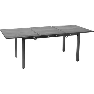 Greemotion Toulouse Gartentisch 140/200 x 90 x 74 cm Grau