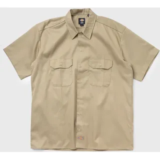 Dickies WORK SHIRT S/S REC - beige - S