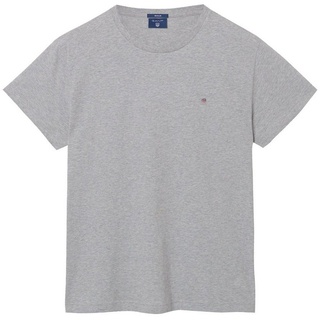 Gant T-Shirt Herren T-Shirt kurzarm - Original T-Shirt grau S (Small)