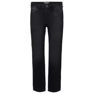 Esprit Straight-Jeans Retro-Jeans mit lockerer Passform schwarz