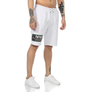 Redbridge Shorts Kurze Hose Sweat Pants Jogginghose Metallic NASA Logo - XL