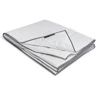 Blackroll Recovery Summer Decke (Größe 135x200cm, grau)