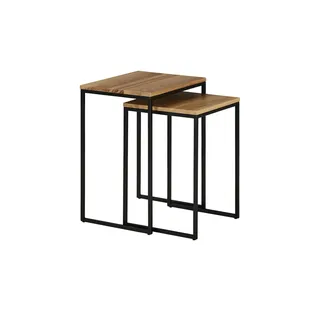 Beistelltisch  2er-Set   ¦ holzfarben ¦ Maße (cm): B: 33 H: 54