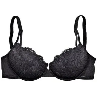 LASCANA Push-up-BH Spitze schwarz 85A