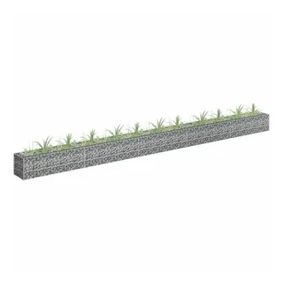 vidaXL Gabionen-Hochbeet 450 × 30 × 30 cm