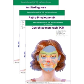 Poster Gesichtsdiagnostik Für Tcm Und Nhk - Svenja Schupp  Poster