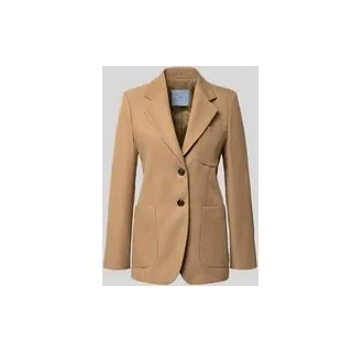 Slim Fit Blazer mit Reverskragen Modell 'NATALIE', Camel, S