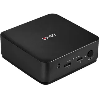Lindy 2 Port Typ C, Dual HDMI 4K60 KVM Switch