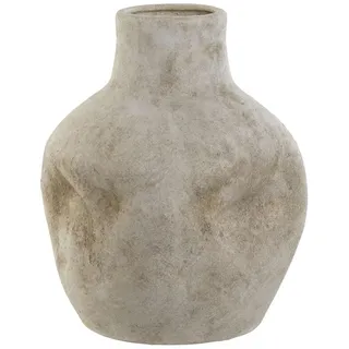 Home ESPRIT Braune Vase, Keramik, orientalisch, Antik-Finish, 20 x 20 x 31 cm