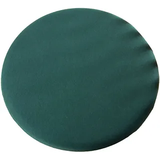 Rundes Tatami-kissen, Sitzkissen Aus Baumwollstrick, Japanisches Memory-schaum-kissen, Esszimmerstuhl- Oder Sitzkissen, Waldgrün, 40 × 40 × 4,5 Cm