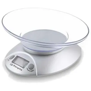 Orbegozo – Elektronische Waage für Küche, Schüssel transparent, max. 3 kg,