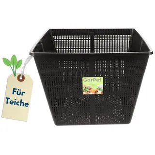 GarPet Wasserpflanzenkorb Teichkorb Teich Pflanzenkorb 35x35 cm