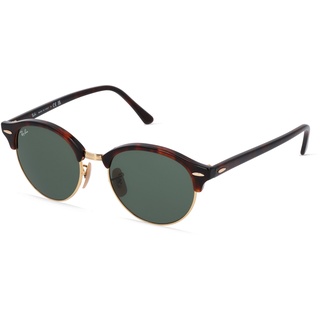 Ray-Ban RB4246 Unisex-Sonnenbrille Vollrand Browline Acetat-Gestell, gold
