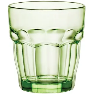 Bormioli Rocco 5183314 Rockbar Rocks, Set mit 6 Gläsern, 27 cl, grün