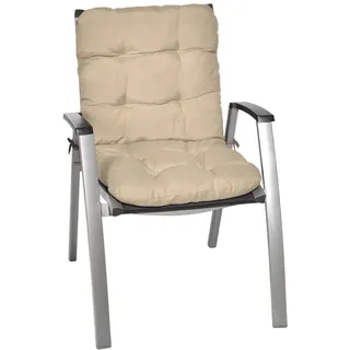 Beautissu Niederlehner Auflage 100 x 50 x 8 cm beige 1 St.