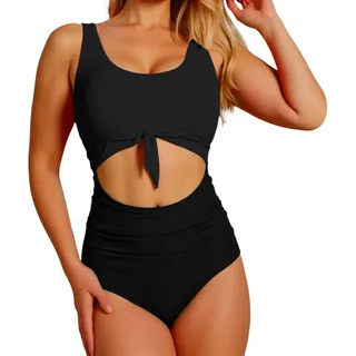 Badeanzüge Für Damen Elegant Badeanzug Shape Bauchweg Sexy Freizeit Sport Retro Oversize Tankini Dicke Schwimmen & Baden Burkini Push Up Umstandsbadeanzug Große Größe