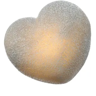 MARELIDA LED Herz Leuchtherz Dekoherz Muttertag 13cm Timer