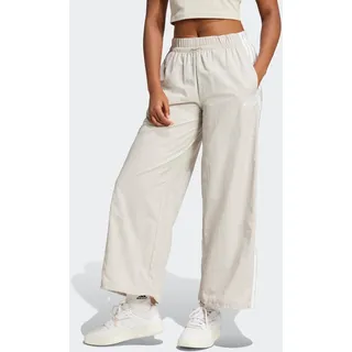 adidas Essentials 3-Streifen Lifestyle Woven Parachute Sporthose Grau M