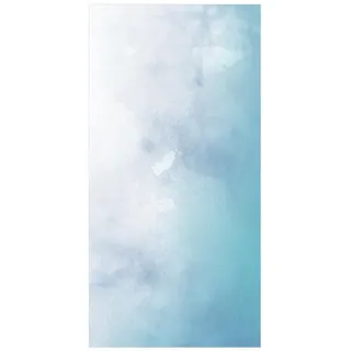 Bilderdepot24 Teppich Teppich Vinyl Flur Küche Muster funktional lang modern, Läufer - blau glatt, nass wischbar (Schmutz, Tierhaare) Saugroboter & Bodenheizung geeignet blau 40 cm x 80 cm
