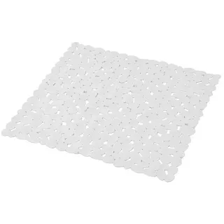 Sanixa Duscheinlage Duscheinlage Anti-Rutsch Matte Petrol oder Weiß Dusch-Matte Duschmatte, 52 x 52 cm, Antirutschmatte Dusche Badezimmer, Duschwannenmatte rutschfest Saugnäpfe blau