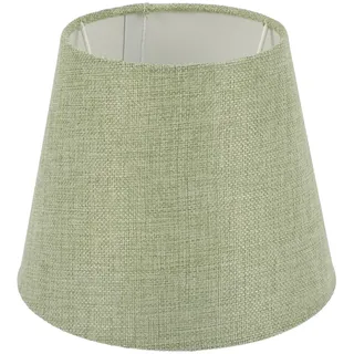 PACKOVE Nordic Lampenschirm Grün in konischer Form für E14 Tischlampen | Konische Form für Wohn- und Schlafzimmer, faltbares Design als dekorativer Ersatzschirm für Tischleuchten Nachttischlampen