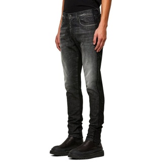 Diesel Slim-fit-Jeans Stretch Zweifarbig Rohkante - D-Strukt 009HY - Länge:34 schwarz 34