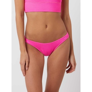 Bikini-Hose mit Rippenstruktur Modell 'Naida', Pink, XL