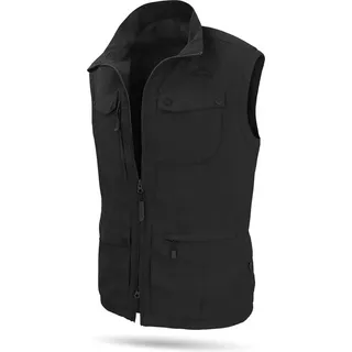 normani Outdoor Sports Herren Outdoor Weste Kudu in Schwarz | Gr.: 5XL