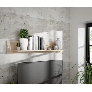 Wandregal Wandboard Regal 140cm Zwetschge Comano Modern