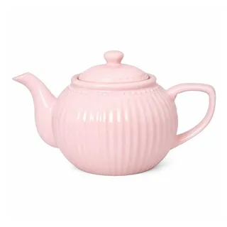 Greengate Teekanne Greengate XL Teekanne ALICE PALE PINK Rosa 1,5 Liter rosa