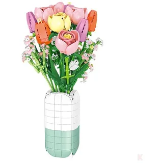 Jie Star JJ9065 Rosen Tulpen Strauß