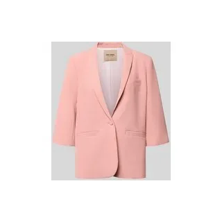 Regular Fit Blazer mit 3/4-Arm Modell 'Junie Miley', Koralle, 36