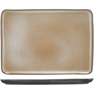 Platte eckig LERIDA DESERT (LBH 34,50x2,40x2 cm) - braun