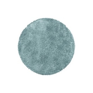 AYYILDIZ Teppich FLUFFY blau D: ca. 80 cm
