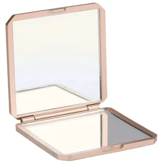 Touch of Beauty Taschenspiegel TASCHENSPIEGEL doppelseitig klappbar Kosmetikspiegel 51 (Kupfer), Handspiegel Schminkspiegel Make-up Spiegel rot