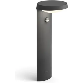 Philips Außenstandleuchte Kunststoff 40,0 cm Solar 1,2 W IP44 anthrazit