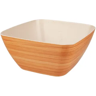 alles-meine.de GmbH Geschirr Motiv & Artikel wählbar große Schale/Schüssel - Holz Motiv - 4000 ml / 4 Liter - Salatschale - Salatschüssel - Grillschale Grillschüssel - Gril..