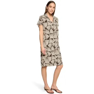 Betty Barclay Sommerkleid Damen ohne Arm beige|braun 36 EU