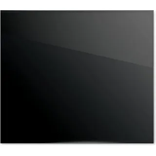ALLboards Herdabdeckplatte Schneidebrett Glas 1-tlg. 52 x 60 cm Schwarz