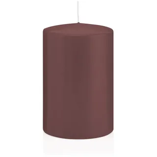 Wiedemann Kerzen Große Stumpenkerzen Taupe Ø 98 x 150 mm, 6 Stück, 113 Brenndauer