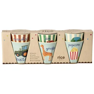 Rice Kinderbecher 0,16 l Blau 6