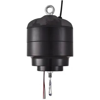 MObyat Elektrischer Kronleuchter-Seilzug, Kronleuchter-Lift-Fernbedienung Mit Aluminiumhaken, Max. Traglast 3KG, Nutzungshöhe <10M, Für Lampenreinigung Und Wartung