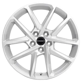 Borbet N 7,5 x 18 5 x 112 ET48 MB66,5 Silber