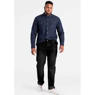 Levi's® Plus Tapered-fit-Jeans 502 TAPER B&T für einen lässigen Look schwarz